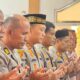 Keluarga Besar Polres Pidie Salat Ghaib Polisi Way Kanan Yang Gugur