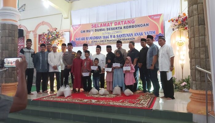 PT KPI RU II Area P. Brandan Safari Ramadan Dan Santuni Anak Yatim 