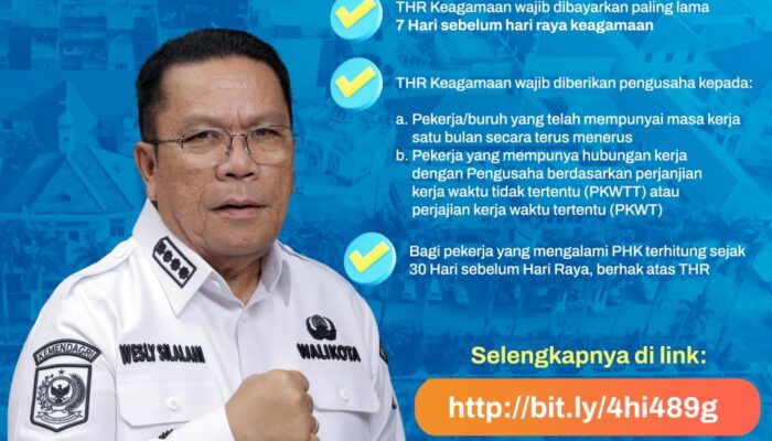 Wali Kota P.Siantar Imbau Perusahaan BUMN, BUMD Dan Swasta Beri THR