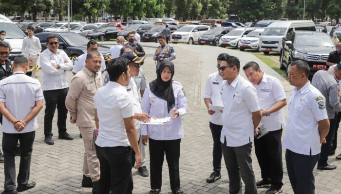 Wakil Wali Kota P.Siantar Cek 205 Kenderaan Dinas Pemko
