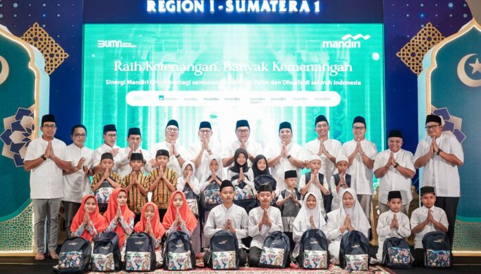 Bank Mandiri Group Santuni 57.600 Anak Yatim, Lansia Dan 668 Yayasan