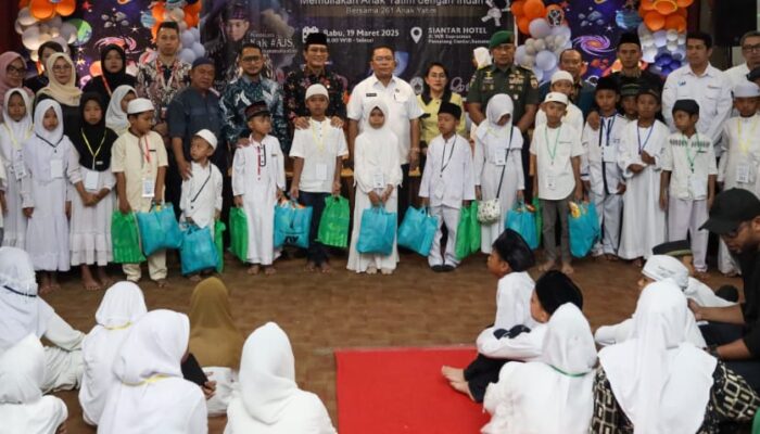 Wali Kota P.Siantar Ajak Anak-anak Yatim Tidak Terlalu Bersedih