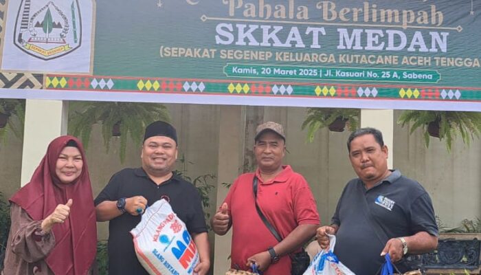 SKKAT Medan Berbagi Sedekah Dan Bingkisan Idul Fitri Untuk Anggota