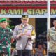 KAPOLRES Dairi AKBP Faisal Andri Pratomo(tengah) memimpin apel pasukan Oprasi Ketupat 2025 sekaligus membacakan amanat Kapolri Jenderal Polisi Drs. Listyo Sigit Prabowo, M.Si.Waspada/ist.