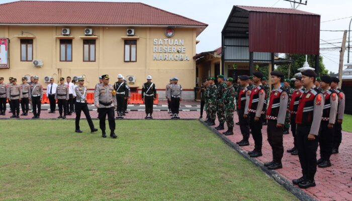 Polres L.Batu Gelar Operasi Ketupat Toba Pam Idul Fitri
