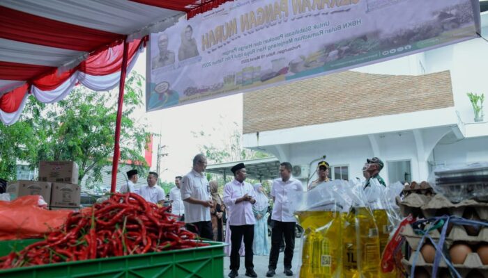 Bupati Dan Wabup Sergai Tinjau Pangan Murah Di Perbaungan