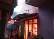 Jelang Berbuka Puasa, 20 Rumah Di P.Brandan Musnah Terbakar 