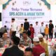 SPS Aceh melaksanakan buka puasa bersama sekaligus memberikan santunan kepada anak yatim, dikantor SPS Banda Aceh, Kamis (20/3/2025).(Waspada/T.Mansursyah)