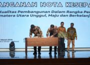 UMSU Teken Nota Kesepahaman Dengan Pemprov Sumut Untuk Peningkatan Kualitas Pembangunan