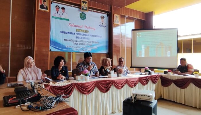 Padangsidimpuan Tenggara Gelar Musrembang, Usulkan 57 Kegiatan Skala Prioritas