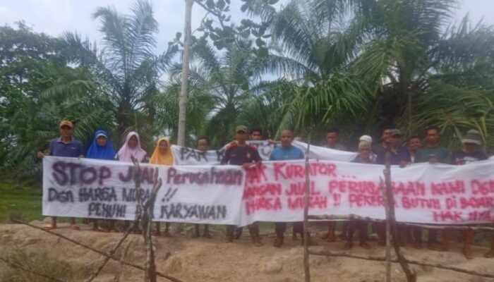 Aset Perusahaan Dilelang, Karyawan Protes Tuntut Haknya