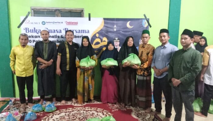 Jurnalis Syukuran Dan Bukber Di Ponpes Al-Itqon Batubara