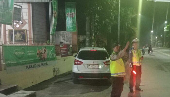 Polres P.Siantar Pastikan Keamanan Ibadah Di Masjid