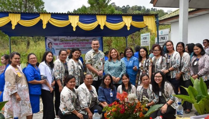 Deteksi Dini Kanker Serviks, Ketua TP PKK Kabupaten Humbahas Dorong IVA Test
