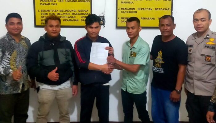 Polsek Siantar Utara Mediasi Perkara Pengeroyokan