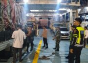 Antisipasi Peningkatan Penumpang, Polisi KRYD Di Pelabuhan Pelindo Sibolga
