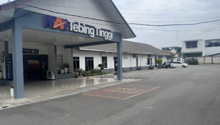 Jelang Arus Mudik Lebaran, Pos Terpadu Di Stasiun KA Tebingtinggi Tak Lagi Berdiri