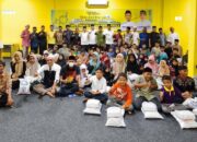 Jelang Idul Fitri, H. Ilham Pangestu Santuni 100 Anak Yatim