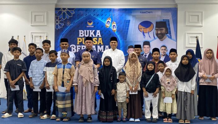 Ketua Nasdem Aceh Ajak Kader Santuni Anak Yatim