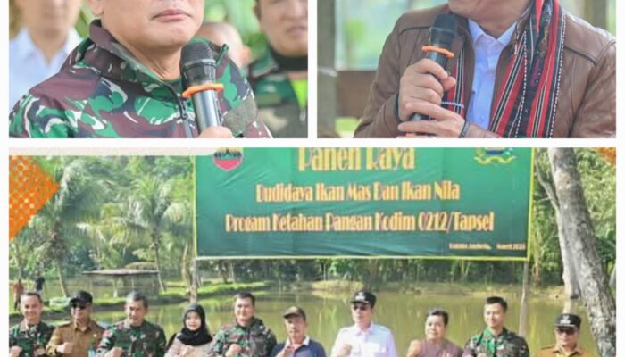 Pangkogabwilhan I Hadir Di Tapsel, Disambut Panen Raya Ikan