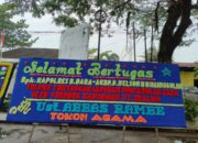 Papan Bunga Sertijab Kapolres Batubara “Tuntaskan Laporan Pencabulan Anak”