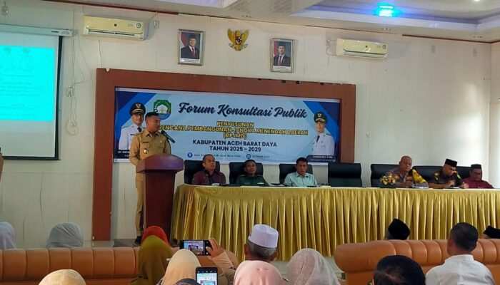 Bupati Abdya Sebut Lima Dasar Pijakan Perencanaan