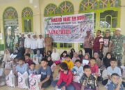 Jelang Lebaran 1446 H, BKM Masjid Annur Santuni 49 Anak Yatim