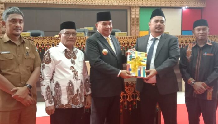 DPRK Gelar Rapat Paripurna LKPJ Bupati Agara 2024