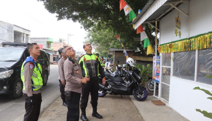 Kapolres Langkat Cek Kesiapan Pospam Ops Ketupat Toba 2025