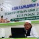 Ketua Baznas Padangsidimpuan Drs.H Zainal Arifin Tampubolon (kiri) saat jadi pembicara pada Kajian Ramadhan di aula Kantor MUI Padangsidimpuan dengan moderator Drs.H.Sakban Siregar, Selasa (25/3/2025). Waspada/Mohot Lubis