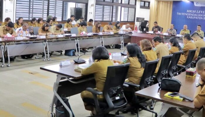 Bupati Simalungun Pimpin Rapat HLM TPID