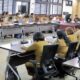 Bupati Simalungun Anton Saragih dan Wabup Benny Sinaga saat mengikuti kegiatan rapat High Level Meeting (HLM) Tim Pengendalian Inflasi Daerah (TPID) Kab.Simalungun di Aula Bank Indonesia (BI) Jalan Adam Malik Kota P.Siantar.(Waspada/ist).