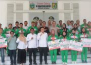 Belasan Atlet Berprestasi Sergai Terima Tali Asih, Bupati Sampaikan Apresiasi