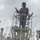 Monumen Raja Sangnaualuh Mendekati Rampung