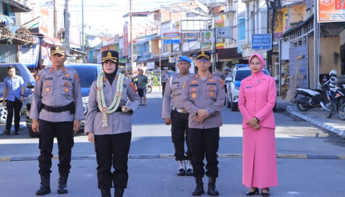 AKBP Rina Frillya Gantikan AKBP Yogie Sebagai Kapolres Samosir