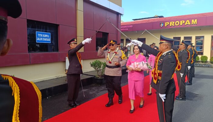 Jabatan Kapolres Sibolga Diserahterimakan Dari AKBP Achmad Fauzy Kepada AKBP Eddy Inganta