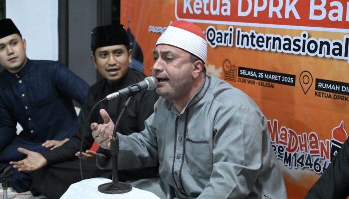 Qari Internasional Meriahkan Haflah Al-Qur’an Di Rumdis Ketua DPRK Banda Aceh