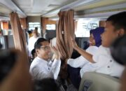 Mudik Gratis Bareng Pemko Medan, Rico Waas Lepas 1.969 Pemudik Ke 12 Kota Tujuan