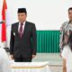 BUPATI Humbahas Oloan Paniaran Nababan saat memimpin upacara pelantikan pejabat administrator dan pejabat pengawas di Aula Kantor Pendopo. Waspada/Ist