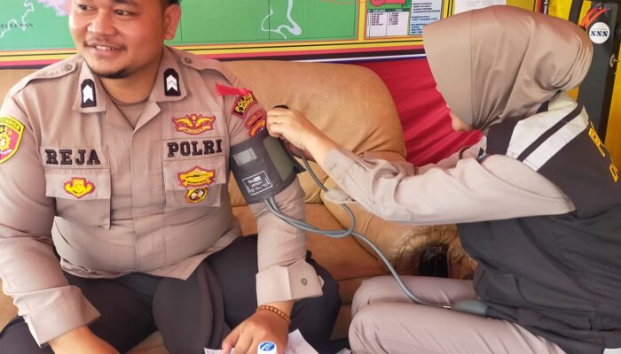 Subsatgas Dokkes Ops Ketupat Toba 2025 Polres Langkat  Patroli Medis Ke Posyan