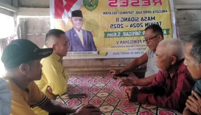 Anggota DPRD Tapsel Jemput Aspirasi Rakyat