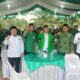 Ketua DPW PPP Sumut Jafaruddin Harahap, Ketua DPC PPP Deliserdang Dr Misnan Aljawi, Tengku Sofyan Abdulillah dan lainnya saat acara buka puasa bersama. (Waspada/ist).