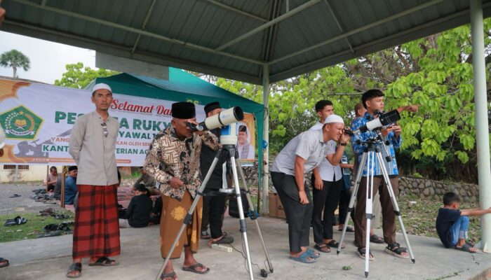 Perta Arun Gas Dukung Tim Pengamat Rukyatul Hilal Di Bukit Tiron