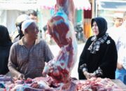 Wali Kota Illiza Pantau Pasar Daging Murah Di Lampaseh Aceh