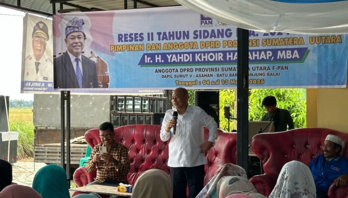 Catatan Reses Yahdi Khoir Atas Pengaduan Warga Dapil V