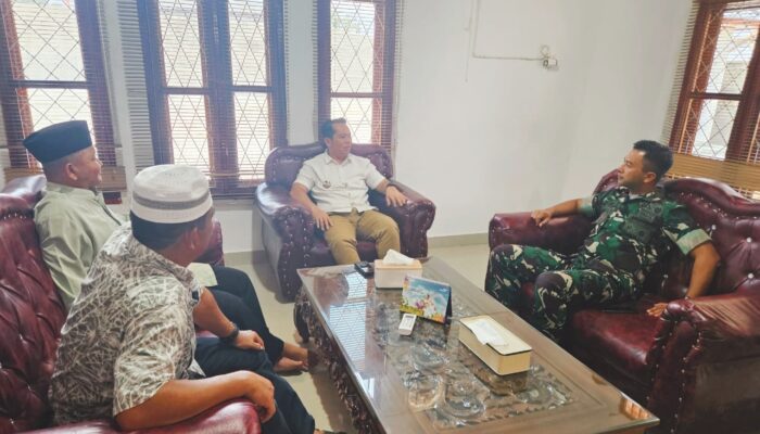 Jalin Sinergitas, Bupati Palas Terima Kunjungan Dandim 0212/ TS
