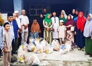 Tokoh Masyarakat M. Arif Tanjung Gelar Bakti Sosial Berbagi Sembako Di Bulan Ramadhan