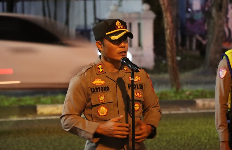 Wakapolrestabes Medan Pimpin Apel Satgas Anti Tawuran Di Posko Tramtibum Helvetia