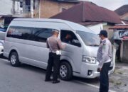 Dit Lantas Polda Sumut Tindak Angkutan Umum Plat Hitam
