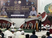 104 Warga Binaan Rutan Medan Ikuti Pesantren Kilat